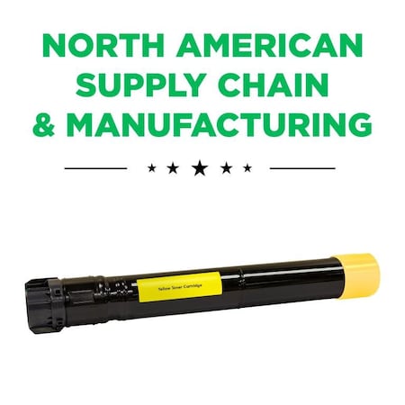 Clover Imaging Group Remanufactured Extra High Yield Yellow Toner Cartridge, Lexmark X950 201201